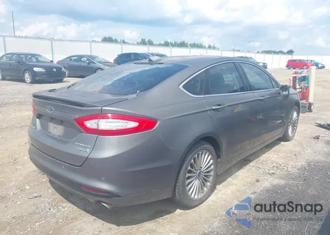 2013 Ford Fusion Hybrid Titanium from USA, damaged, VIN 3FA6P0RU4DR355986